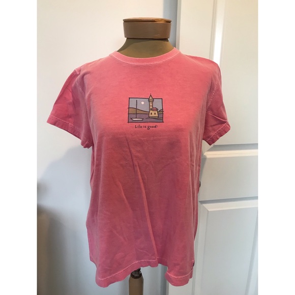 Life Is Good Tops - Life is Good tee (upstate NY)